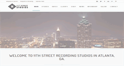 Desktop Screenshot of 11thstreetstudios.com