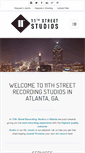 Mobile Screenshot of 11thstreetstudios.com